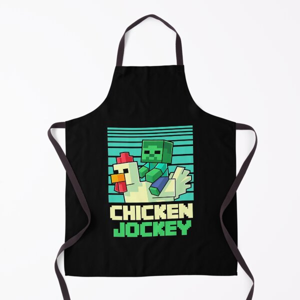 Item preview, Chicken-Jockey Zombie Pixel Art Gamer For Boys Kids designed and sold by Kubala Designs.