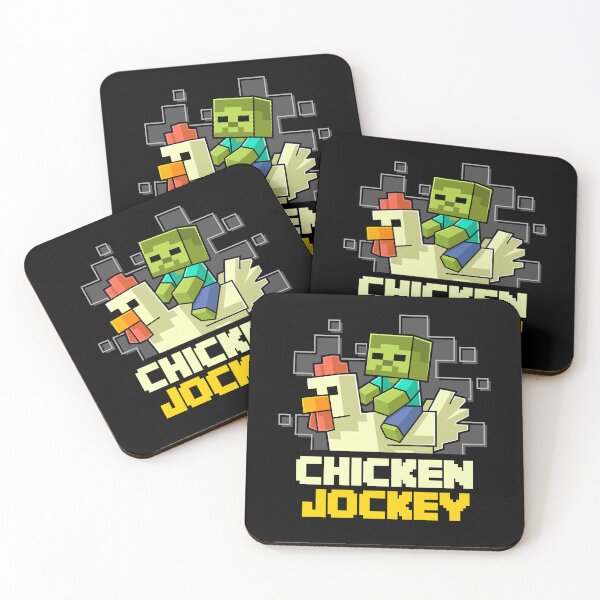 Item preview,  Zombie Chicken-Jockey Pixel Art Gamer For Boys Kids designed and sold by Kubala Designs.