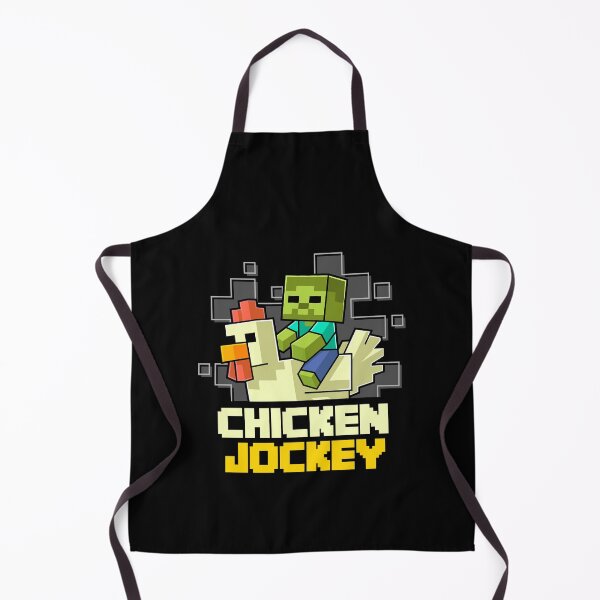 Item preview, Zombie Chicken-Jockey Pixel Art Gamer For Boys Kids designed and sold by Kubala Designs.