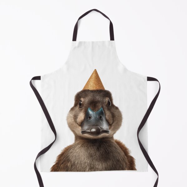 Item preview, Cute Platypus with Party Hat Birthday Celebration designed and sold by LazyOwlStore.