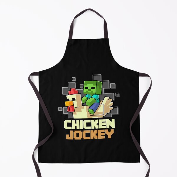 Item preview, Zombie Chicken-Jockey Pixel Art Gamer For Boys Kids designed and sold by Kubala Designs.
