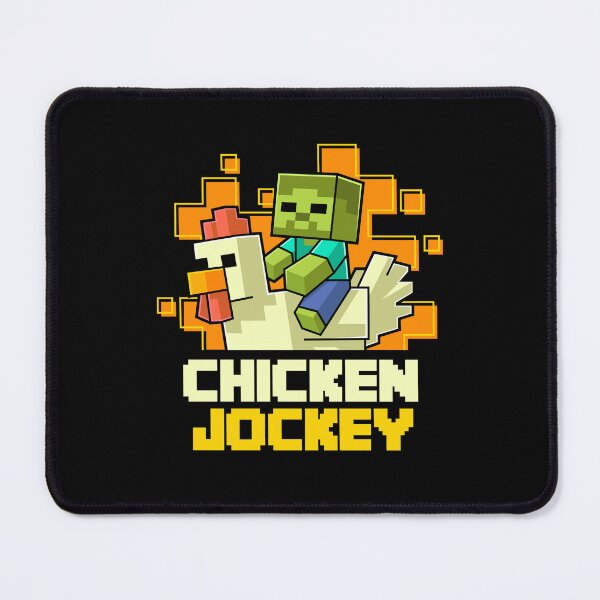 Item preview, Funny Chicken Jockey Pixel Art Gamer For Boys Kids designed and sold by Kubala Designs.