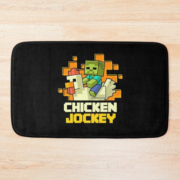 Item preview, Funny Chicken Jockey Pixel Art Gamer For Boys Kids designed and sold by Kubala Designs.