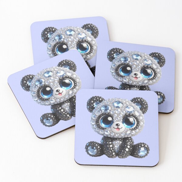 Item preview, Bejeweled Panda 6 designed and sold by PANDALOVEART.