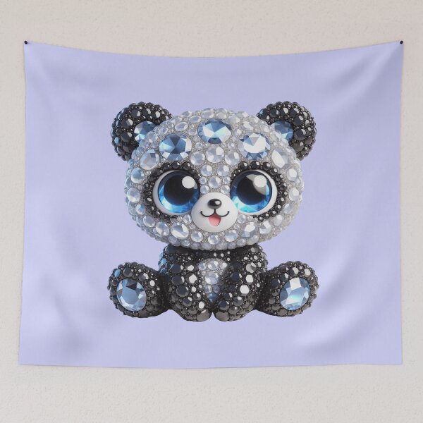Item preview, Bejeweled Panda 6 designed and sold by PANDALOVEART.