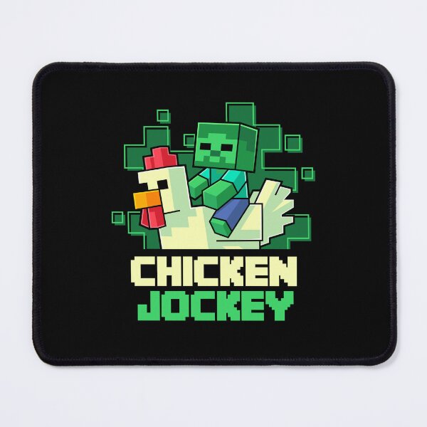 Item preview, Funny Chicken Jockey Pixel Art Gamer For Boys Kids designed and sold by Kubala Designs.