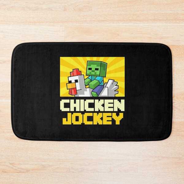 Item preview, Chicken Jockey Pixel Art Gamer For Boys Kids designed and sold by Kubala Designs.