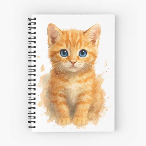 Item preview, Cute Ginger Tabby Kitten with Blue Eyes designed and sold by JulieSouster.