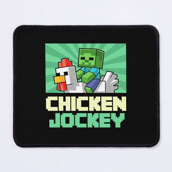 Item preview, Chicken Jockey Pixel Art Gamer For Boys Kids designed and sold by Kubala Designs.