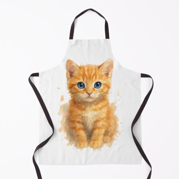 Item preview, Cute Ginger Tabby Kitten with Blue Eyes designed and sold by JulieSouster.