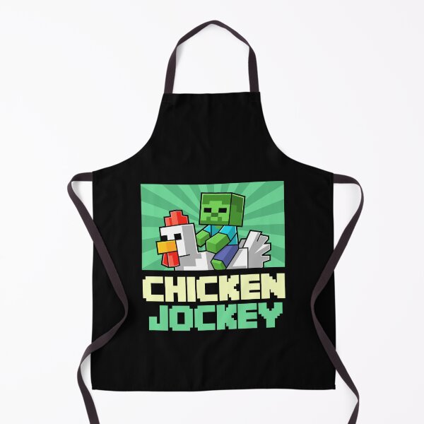 Item preview, Chicken Jockey Pixel Art Gamer For Boys Kids designed and sold by Kubala Designs.
