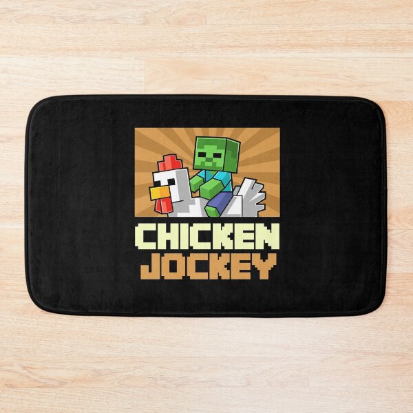 Item preview, Chicken Jockey Pixel Art Gamer For Boys Kids designed and sold by Kubala Designs.