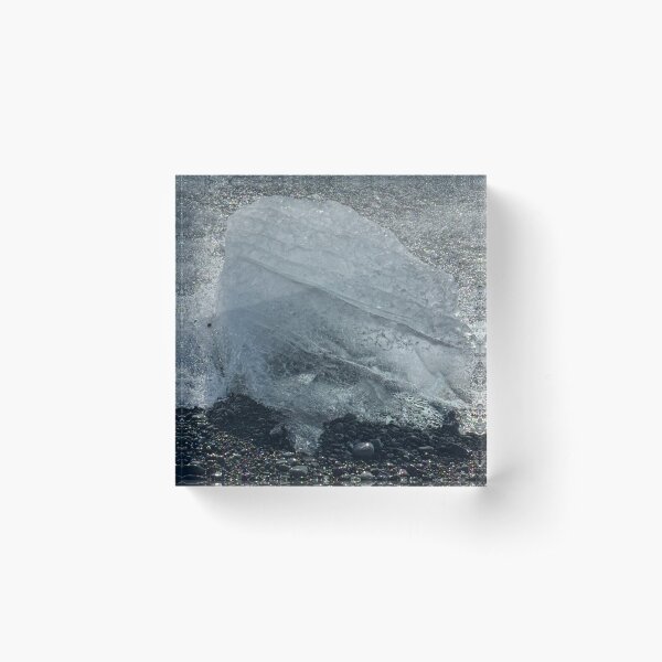Item preview, a chunk of glacier designed and sold by QuietMe.