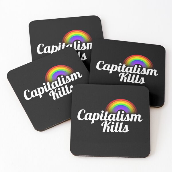 Item preview, Capitalism Kills - Ironic Anti Capitalist designed and sold by RockFireMerch.