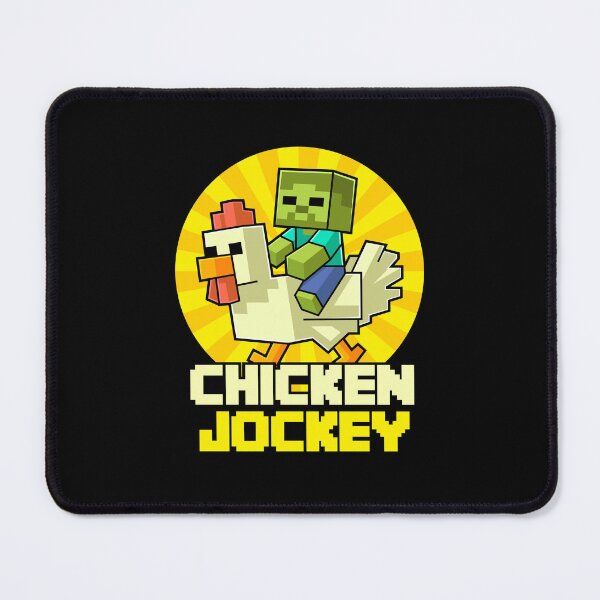 Item preview, Chicken Jockey Pixel Art Gamer For Boys Kids designed and sold by Kubala Designs.