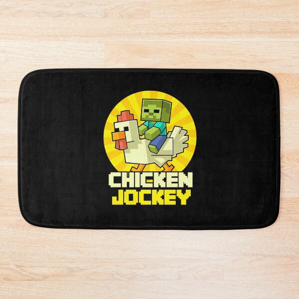 Item preview, Chicken Jockey Pixel Art Gamer For Boys Kids designed and sold by Kubala Designs.
