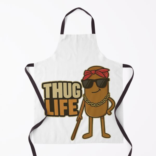 Item preview, Tung Tung Tung Sahur Funny Brainrot Meme  -- THUG LIFE designed and sold by Bou-Jolyn.
