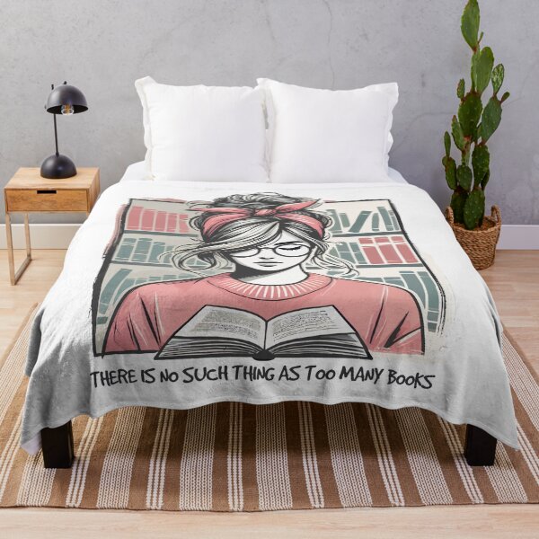 Item preview, Book Lover Meets Retro Book Girl Look designed and sold by LuminOrb.