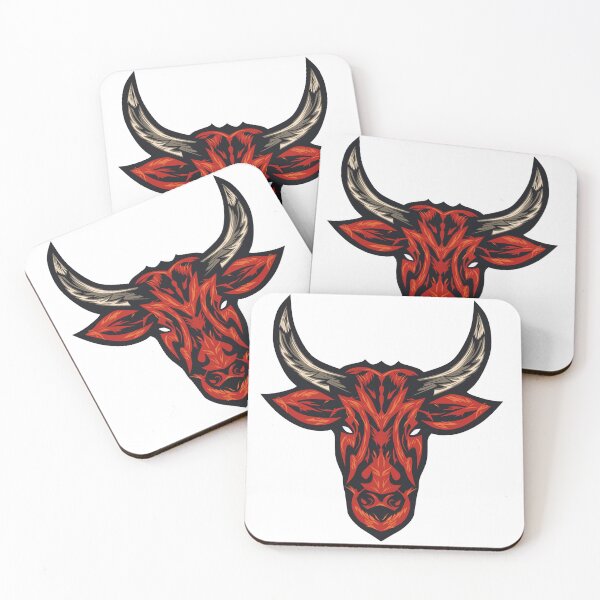 Item preview, bull ox head cow logo emblem designed and sold by Achille3777.