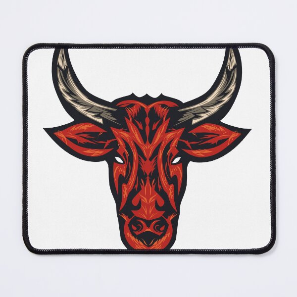 Item preview, bull ox head cow logo emblem designed and sold by Achille3777.