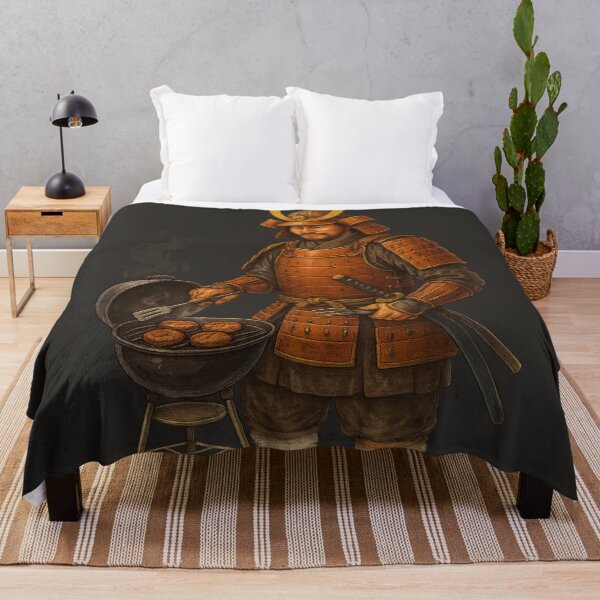 Item preview, The BBQ Samurai – The Art of Grilling in Armor designed and sold by AleTot.