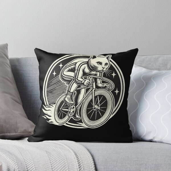 Item preview, Retro Bike Cat For Animal Lovers On Tour designed and sold by LuminOrb.