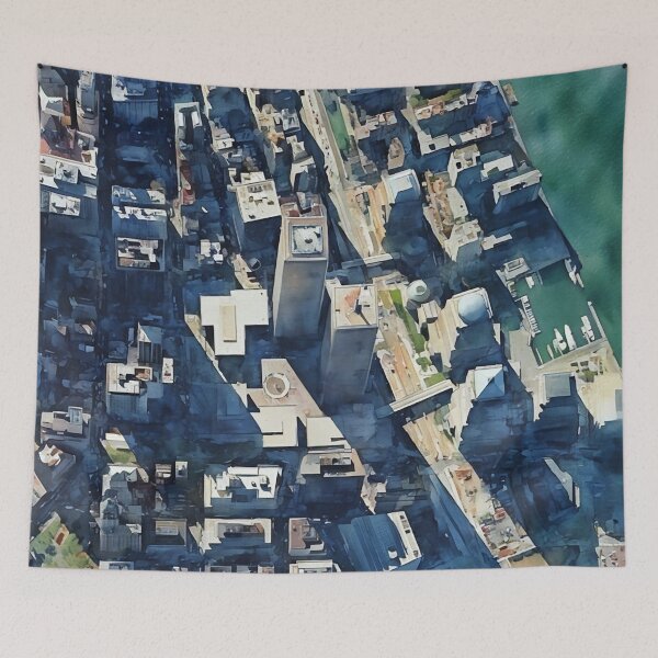 Item preview, Street Grids designed and sold by RCWatercolours.