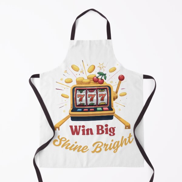 Item preview, Win Big, Shine Bright – Jackpot Slot Machine Design designed and sold by buttamelal.