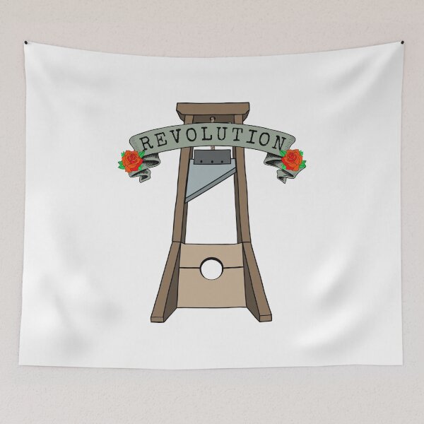 Item preview, French Guillotine Working Class Revolution  designed and sold by RockFireMerch.