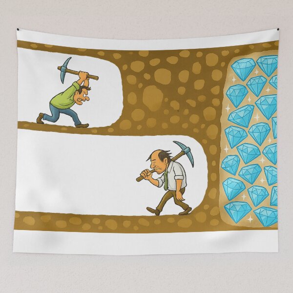 Item preview, GAMBLER MENTALITY- Don’t give up – you’re almost there! designed and sold by Kunst-Shirt.