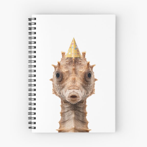 Item preview, Cute Seahorse with Party Hat Birthday Celebration designed and sold by LazyOwlStore.