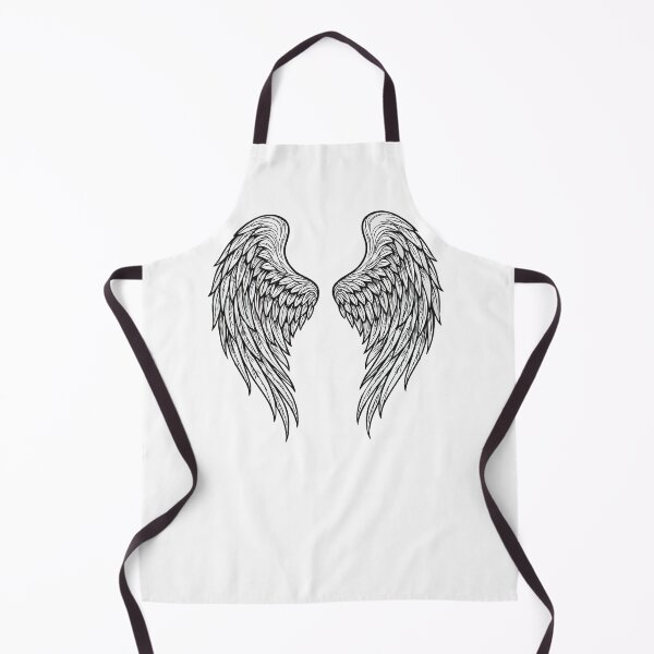 Item preview, Agel wings outline drawing designed and sold by EchoOfSilence.