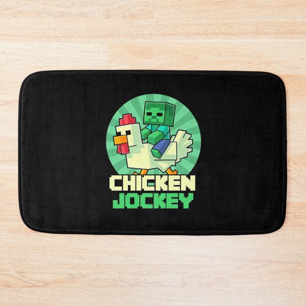 Item preview, Chicken Jockey Pixel Art Gamer For Boys Kids designed and sold by Kubala Designs.
