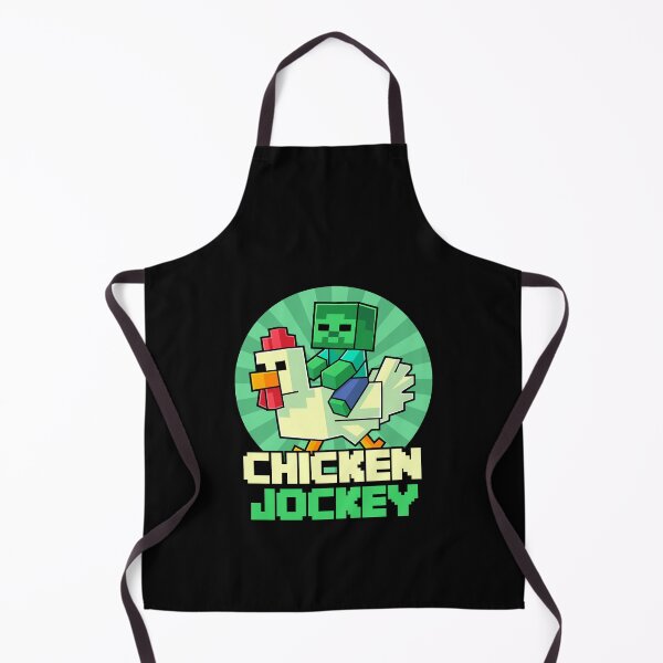 Item preview, Chicken Jockey Pixel Art Gamer For Boys Kids designed and sold by Kubala Designs.