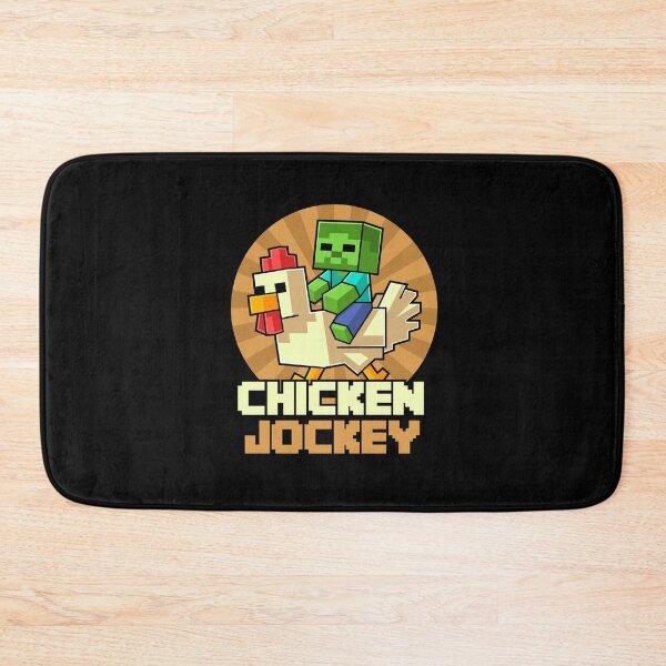 Item preview, Chicken Jockey Pixel Art Gamer For Boys Kids designed and sold by Kubala Designs.
