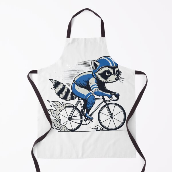Item preview, Funny Racing Bike Raccoon For Bike Lovers designed and sold by LuminOrb.