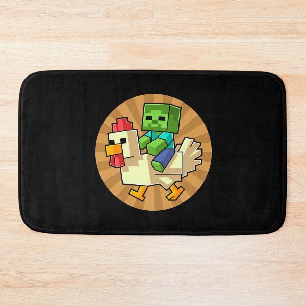 Item preview, Chicken Jockey Pixel Art Gamer For Boys Kids designed and sold by Kubala Designs.