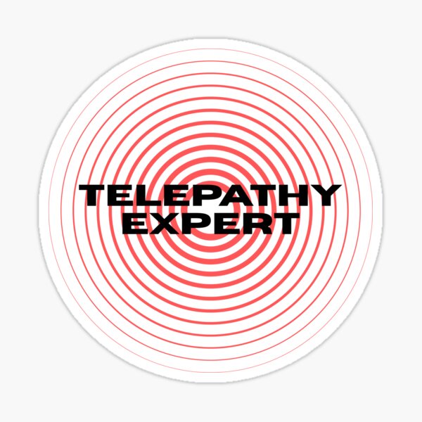 Item preview, Telepathy Expert designed and sold by UknowUrselfBest.