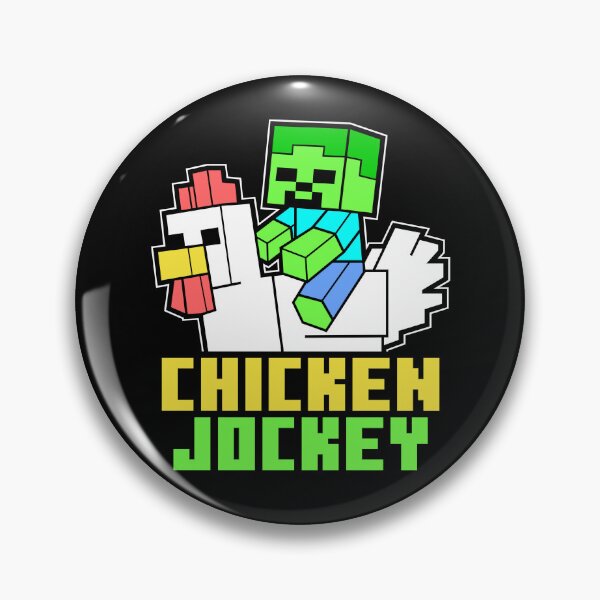 Item preview, Chicken-Jockey Zombie Pixel Art Gamer For Boys Kids designed and sold by Kubala Designs.