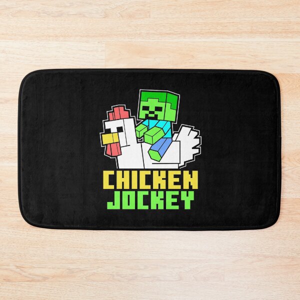 Item preview, Chicken-Jockey Zombie Pixel Art Gamer For Boys Kids designed and sold by Kubala Designs.