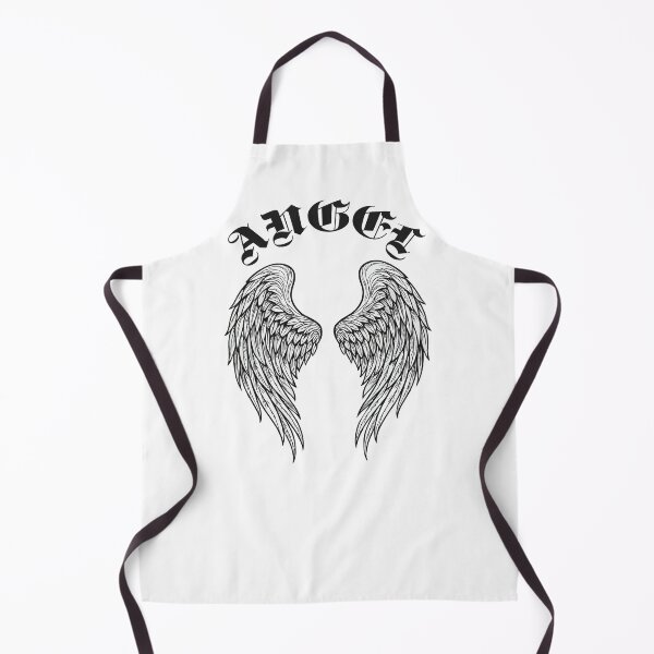 Item preview, Agel wings outline drawing and text angel gothic designed and sold by EchoOfSilence.