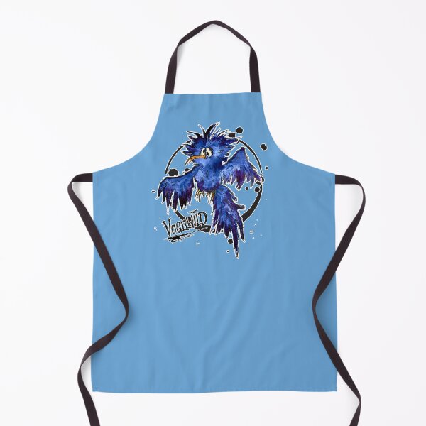 Item preview, Vogelwild- The crazy blue cartoon bird in action designed and sold by LumiSoleil.