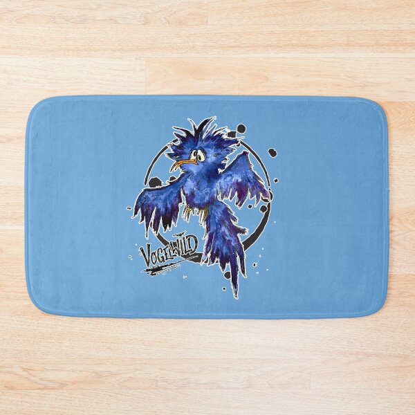 Item preview, Vogelwild- The crazy blue cartoon bird in action designed and sold by LumiSoleil.