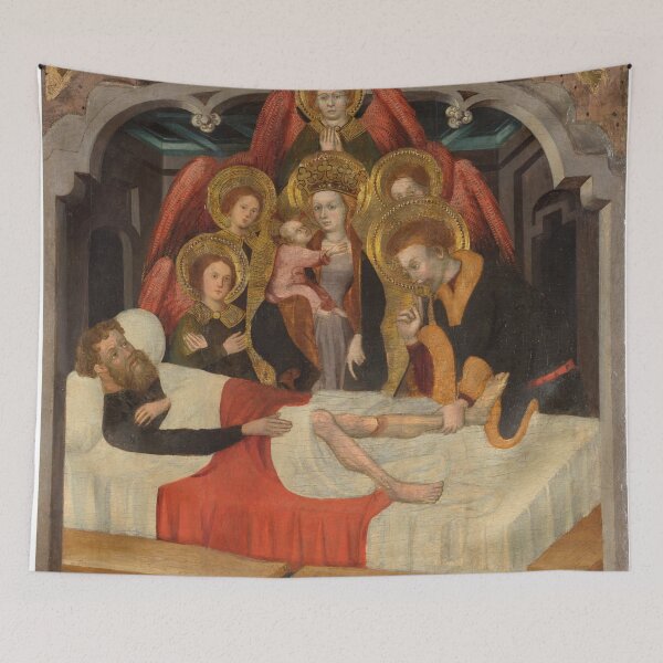 Item preview, Saint Hippolyte curing the Leg of the Oxherd Peter designed and sold by Vintage Designs +.