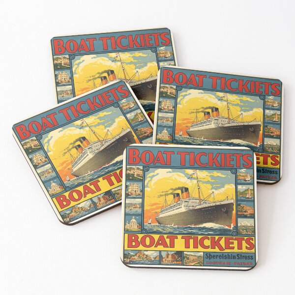 Item preview, Boat ticket designed and sold by MIBdesign.