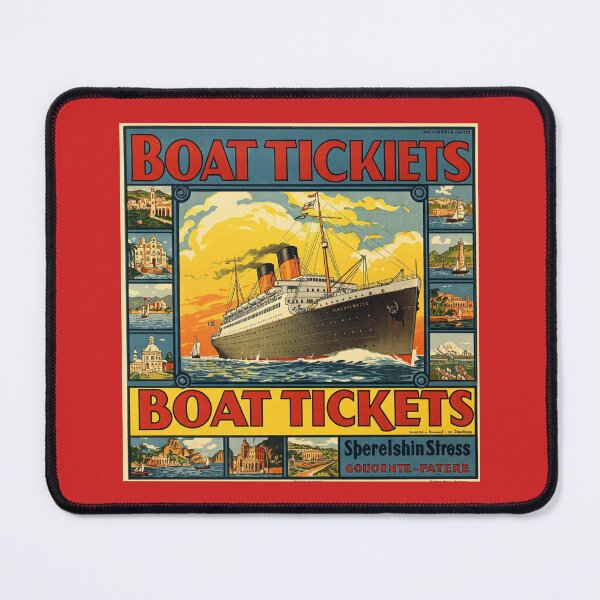 Item preview, Boat ticket designed and sold by MIBdesign.