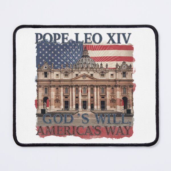 Item preview, Pope Leo XIV – God's Will, America's Way designed and sold by VintageManiac.