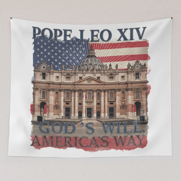 Item preview, Pope Leo XIV – God's Will, America's Way designed and sold by VintageManiac.