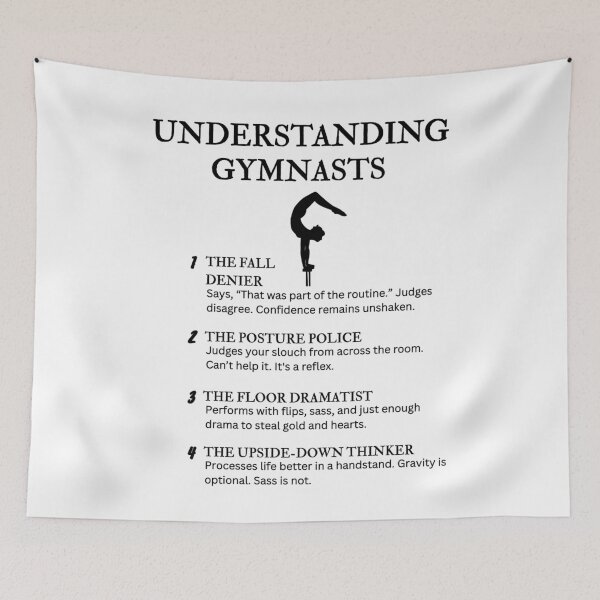 Item preview, Understanding Gymnasts - Funny Gymnastics Quotes for Fans & Athletes designed and sold by PsyFlow35.