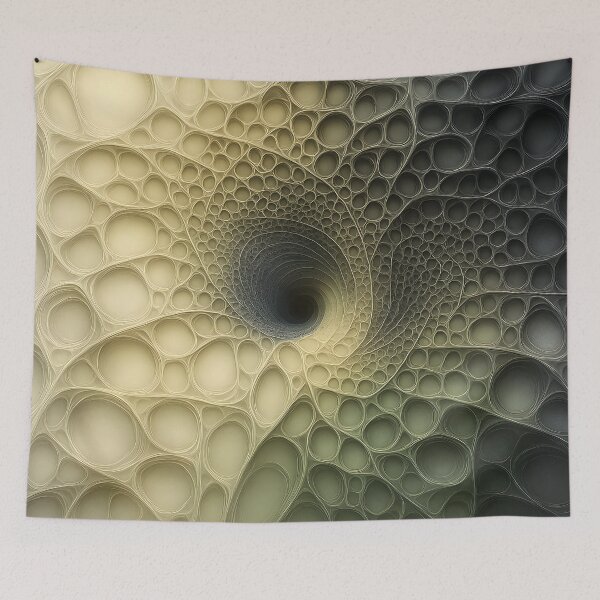 Item preview, Cellular Spiral Depth designed and sold by Kaleidoscope Print.